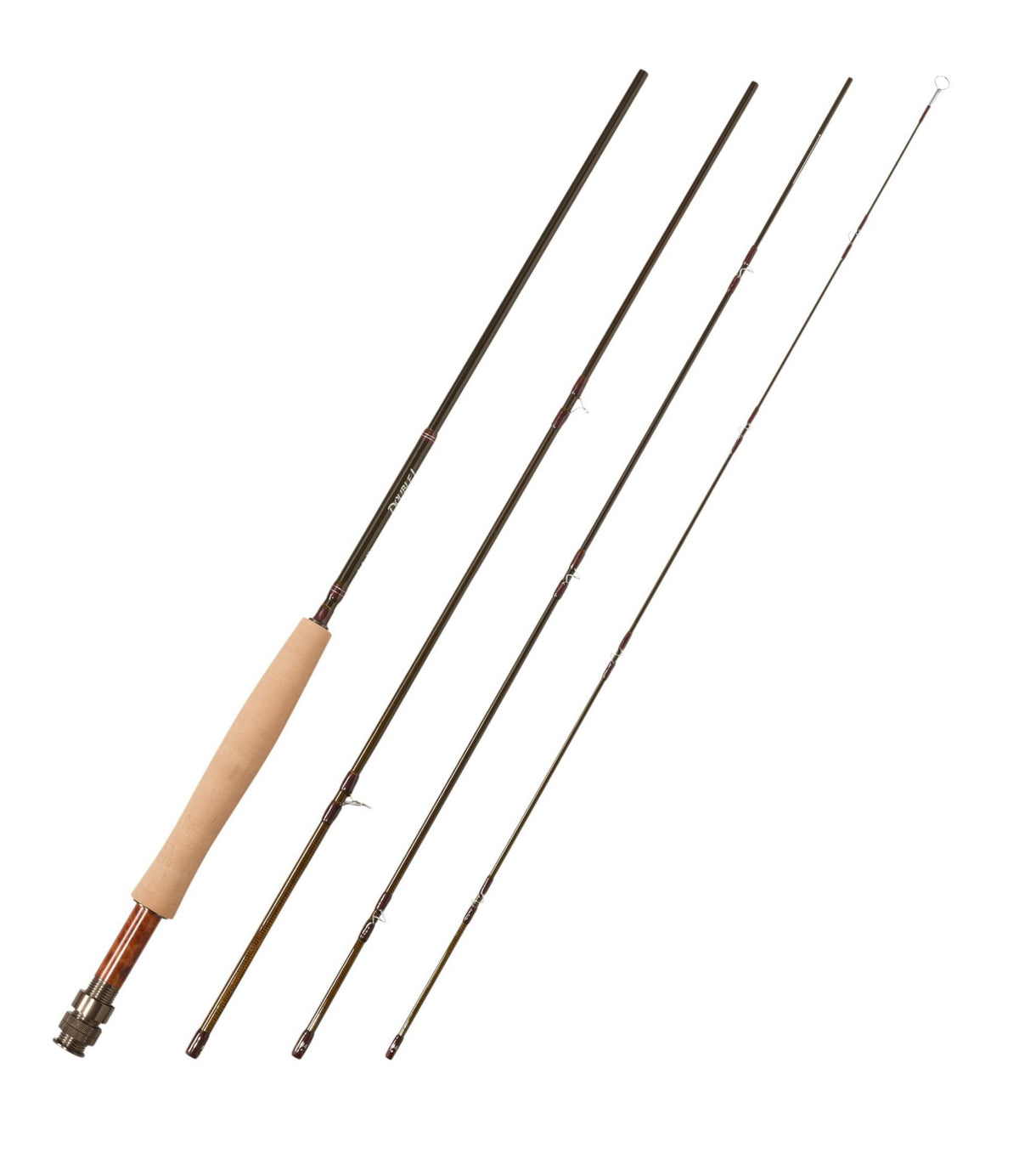 L.L.Bean Double L Fly Rods, 3-4 wt. Brown