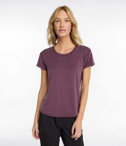 L.L.Bean Women's Everyday SunSmart® Lifestyle Tee, Short-Sleeve Nautical Navy