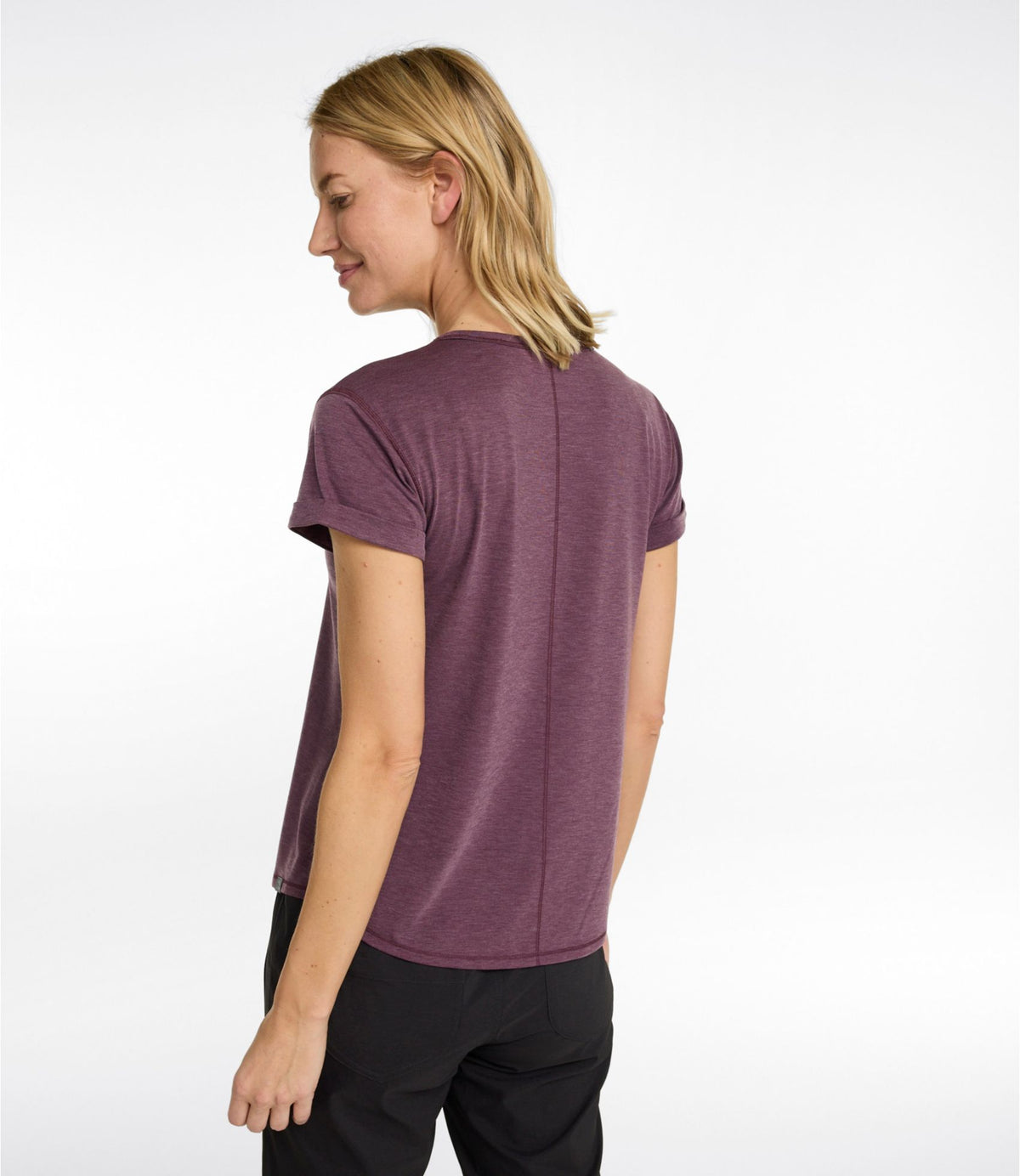 L.L.Bean Women's Everyday SunSmart® Lifestyle Tee, Short-Sleeve Nautical Navy