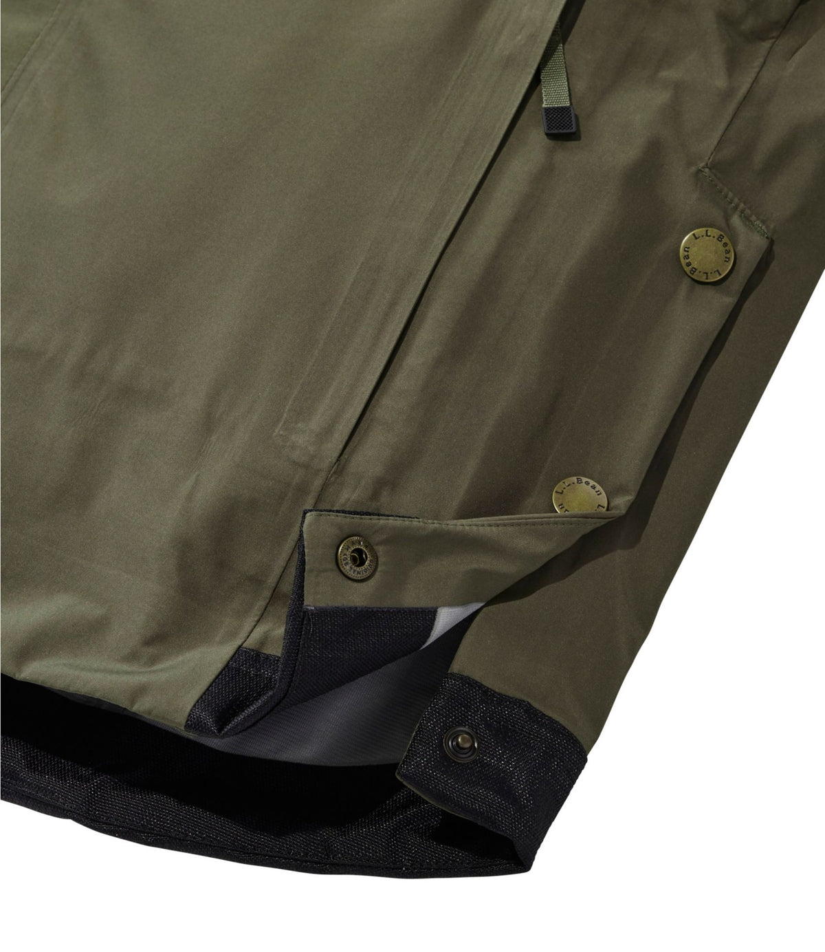 L.L.Bean Men's Maine Warden GORE-TEX Rain Jacket Kelp Green