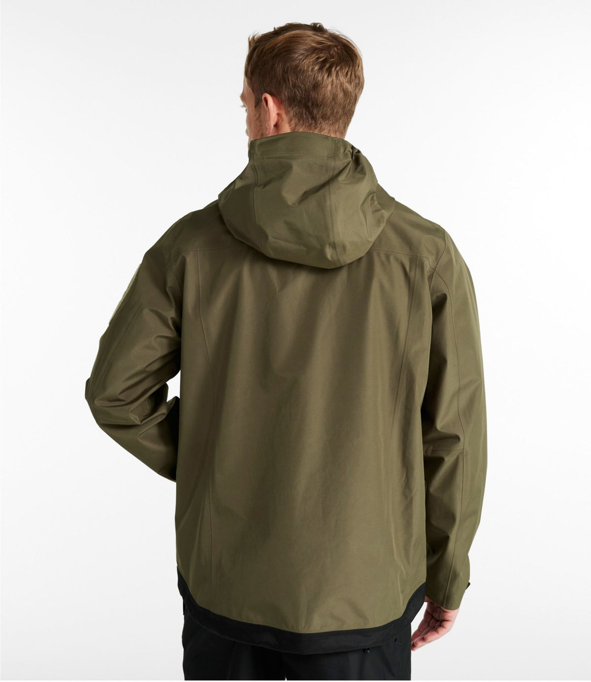 L.L.Bean Men's Maine Warden GORE-TEX Rain Jacket Kelp Green