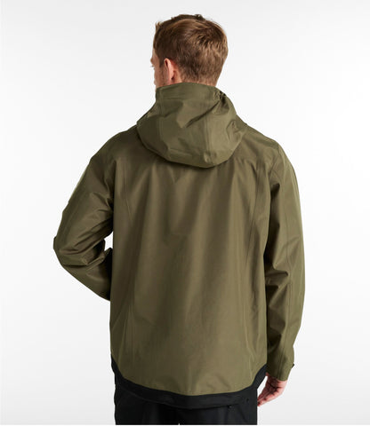 L.L.Bean Men's Maine Warden GORE-TEX Rain Jacket Kelp Green