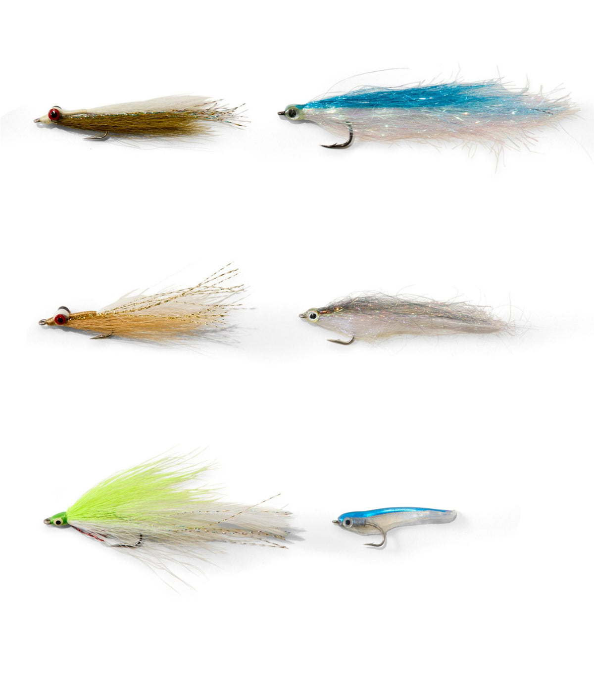 L.L.Bean Umpqua Northeast Saltwater Fly Assortment, 6 flies