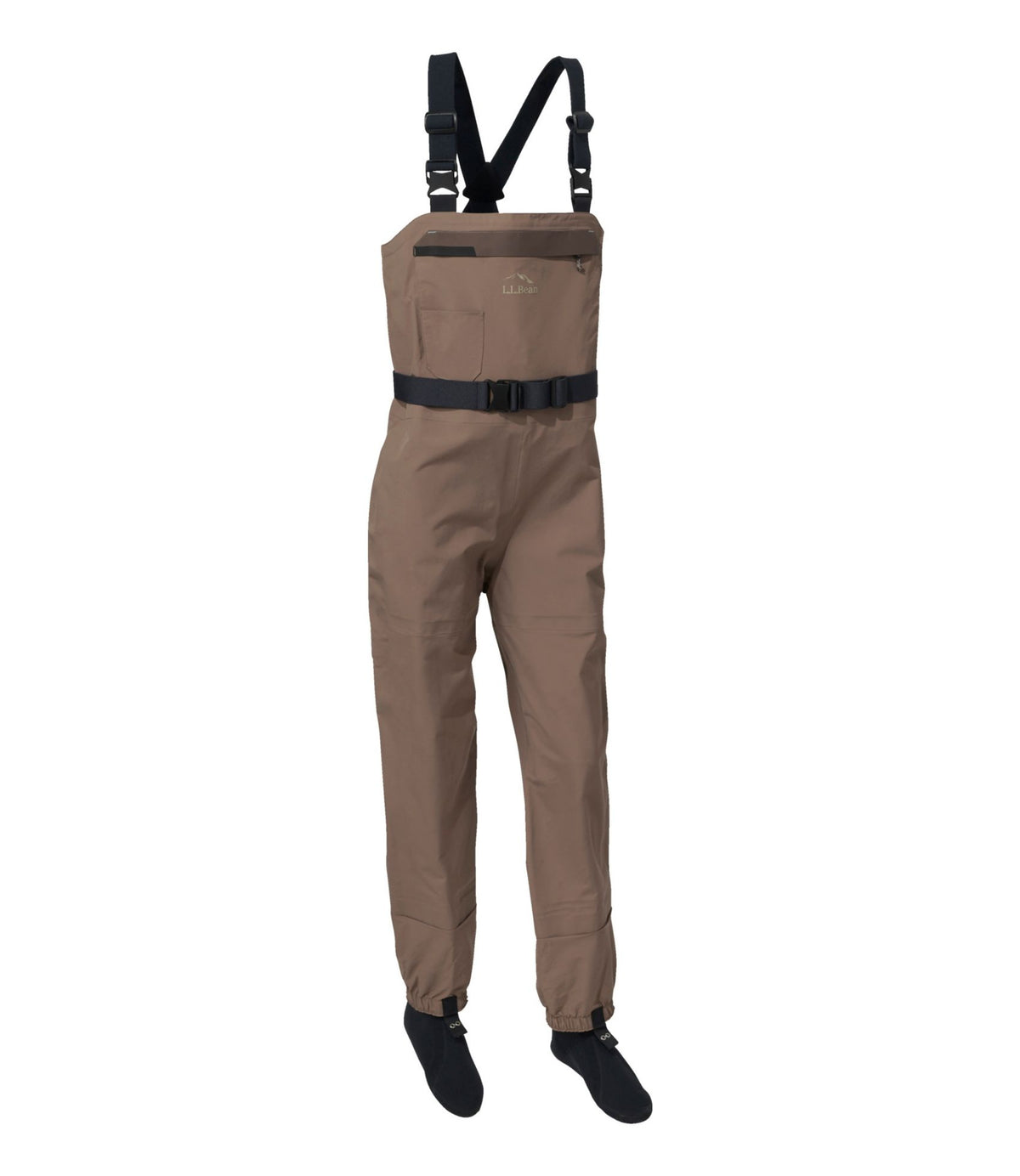 L.L.Bean Women's Double L Stockingfoot Waders with Super Seam Dark Cement