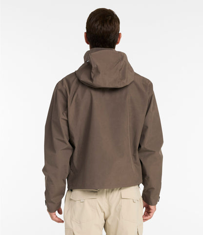 L.L.Bean Men's Rapid River Pro GORE-TEX Wading Jacket Dark Cinder