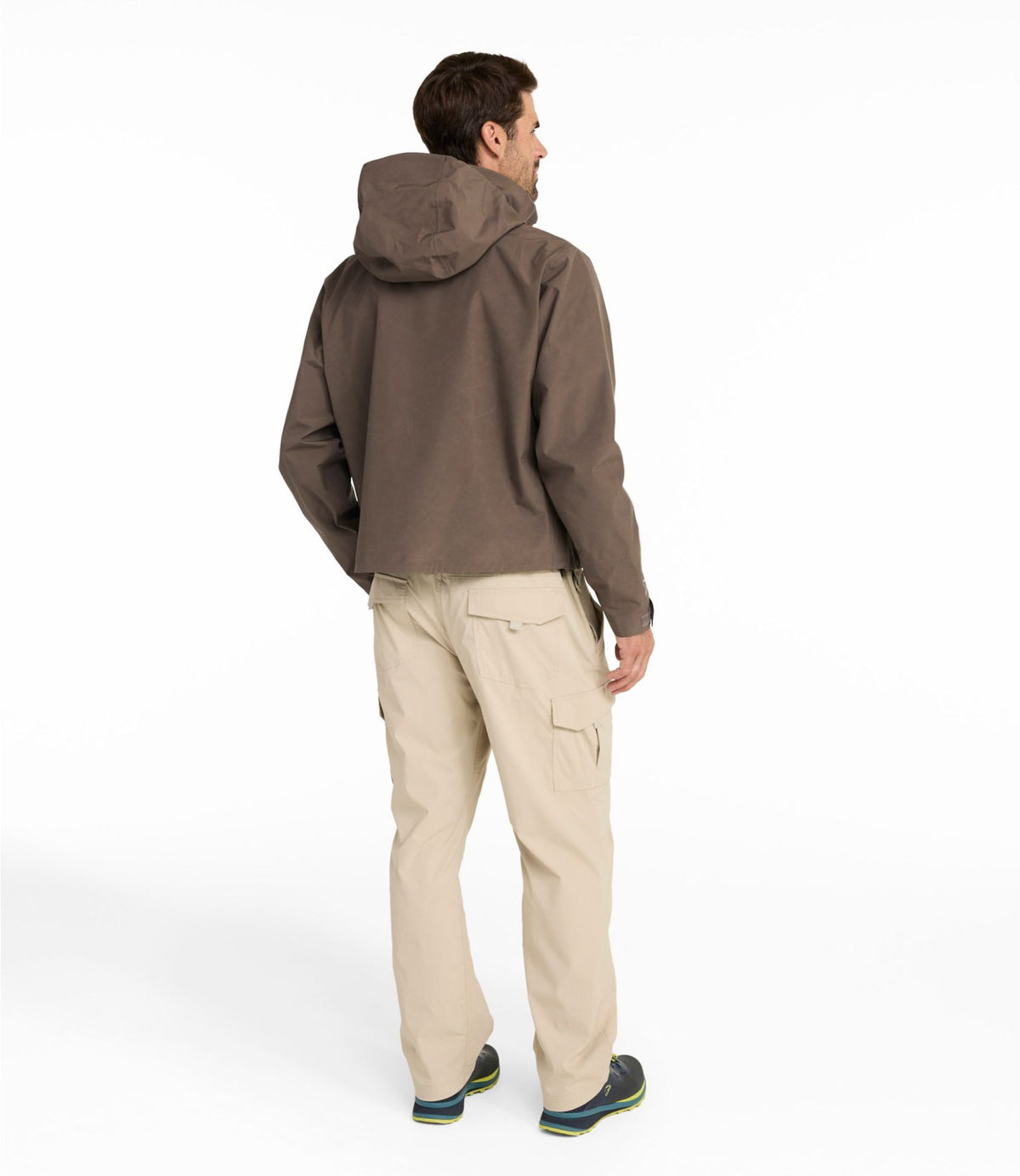 L.L.Bean Men's Rapid River Pro GORE-TEX Wading Jacket Dark Cinder