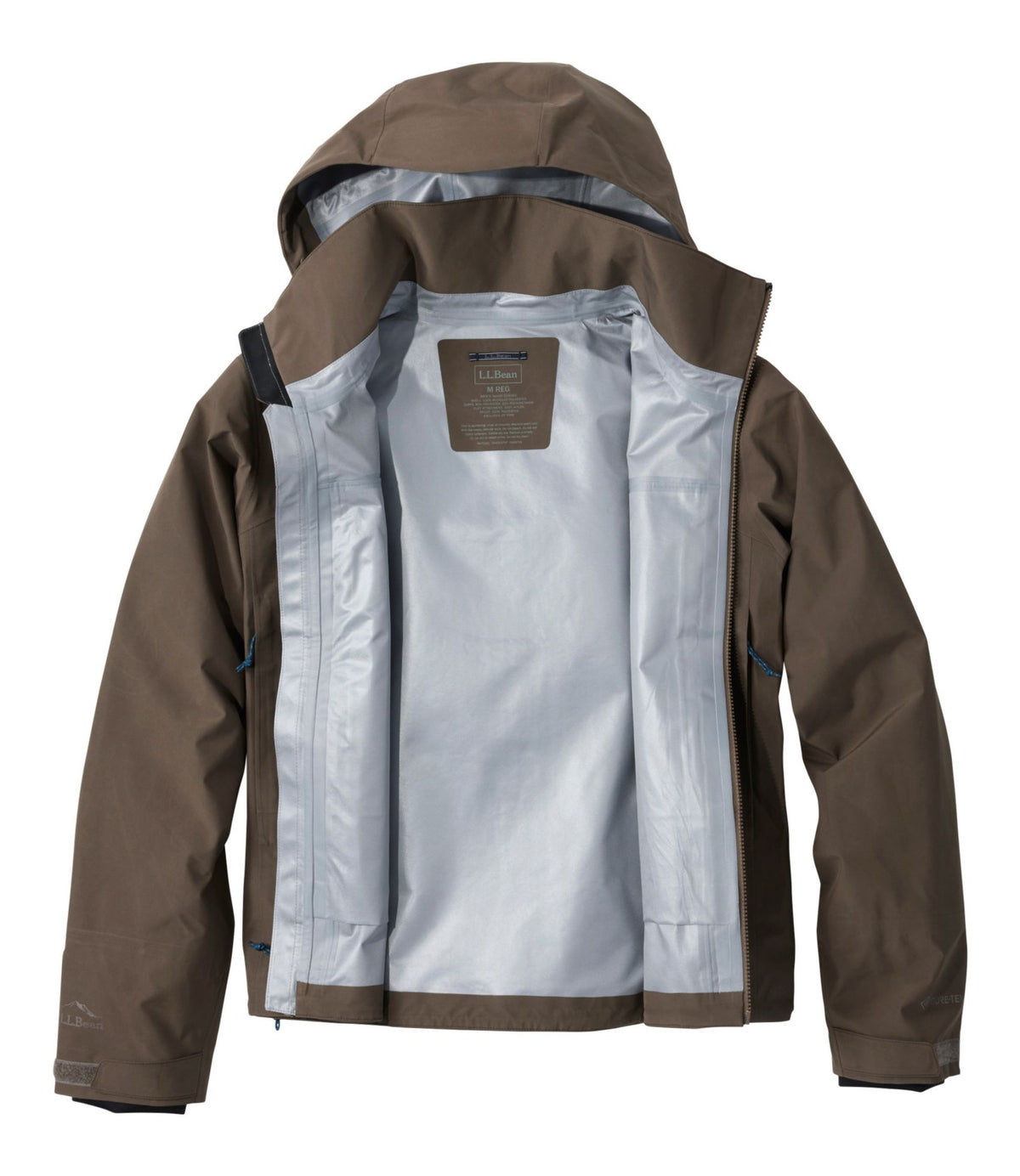 L.L.Bean Men's Rapid River Pro GORE-TEX Wading Jacket Dark Cinder