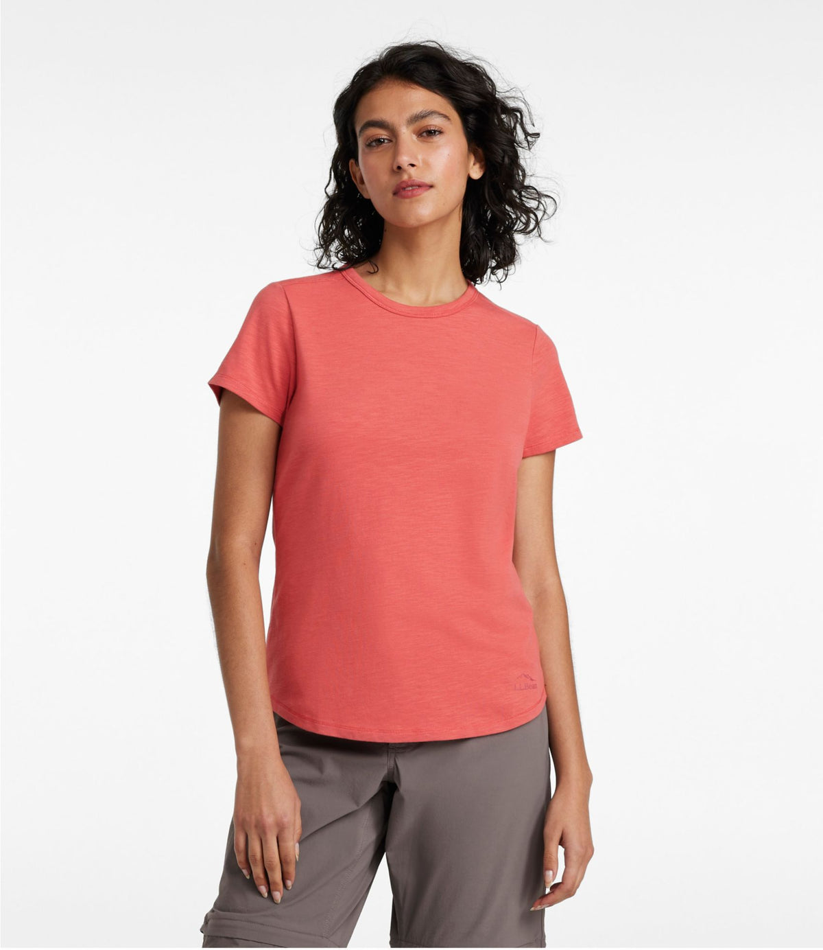 L.L.Bean Women's Insect Shield Field Tee, Short-Sleeve Deepwater Blue