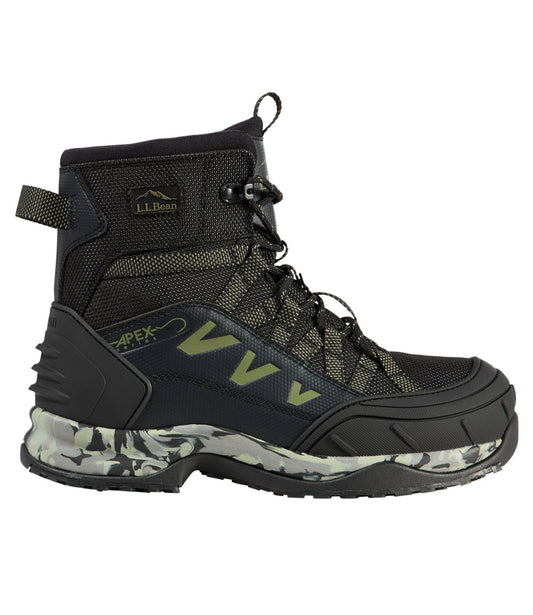 L.L.Bean Men's Apex Wading Boots, Studded Gray