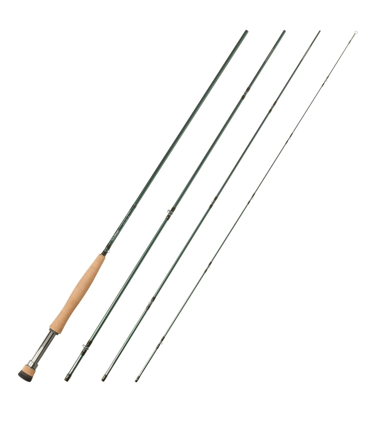 L.L.Bean Streamlight Ultra Euro Fly Rod, 10'6" 3 Weight Green