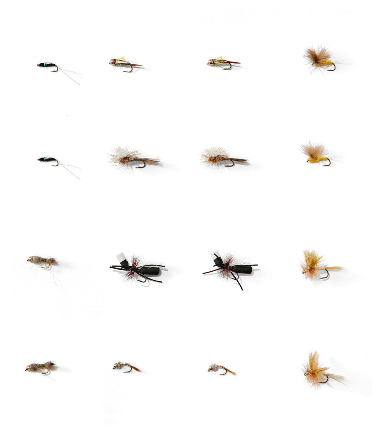 L.L.Bean Umpqua Deluxe Eastern Trout Fly Assortment, 16 flies