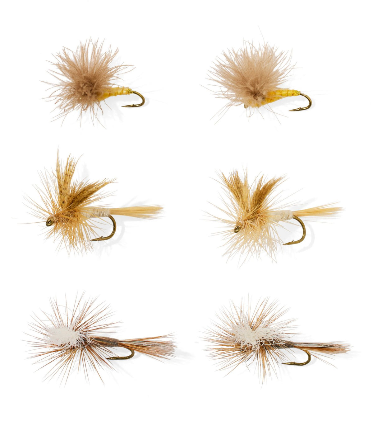 L.L.Bean Umpqua Mayfly Dry Fly Assortment, 6 flies