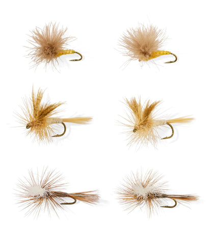L.L.Bean Umpqua Mayfly Dry Fly Assortment, 6 flies