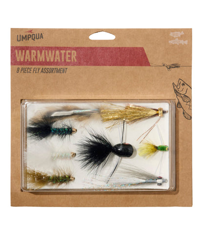 L.L.Bean Umpqua Warmwater Fly Assortment, 8 flies