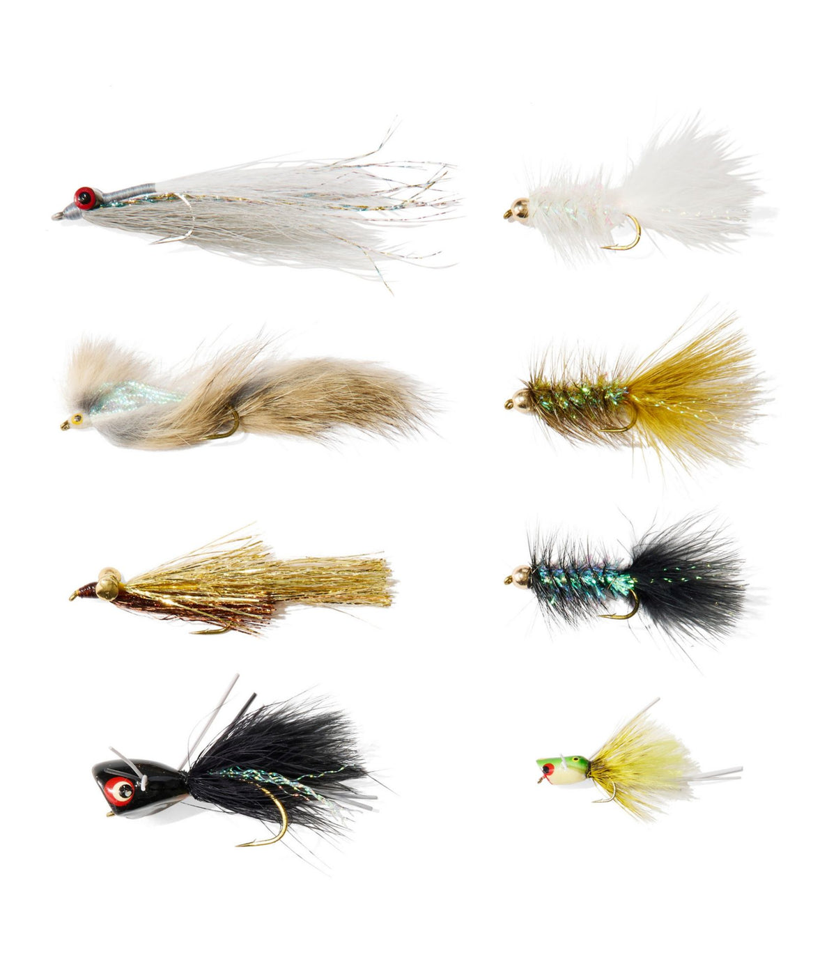 L.L.Bean Umpqua Warmwater Fly Assortment, 8 flies