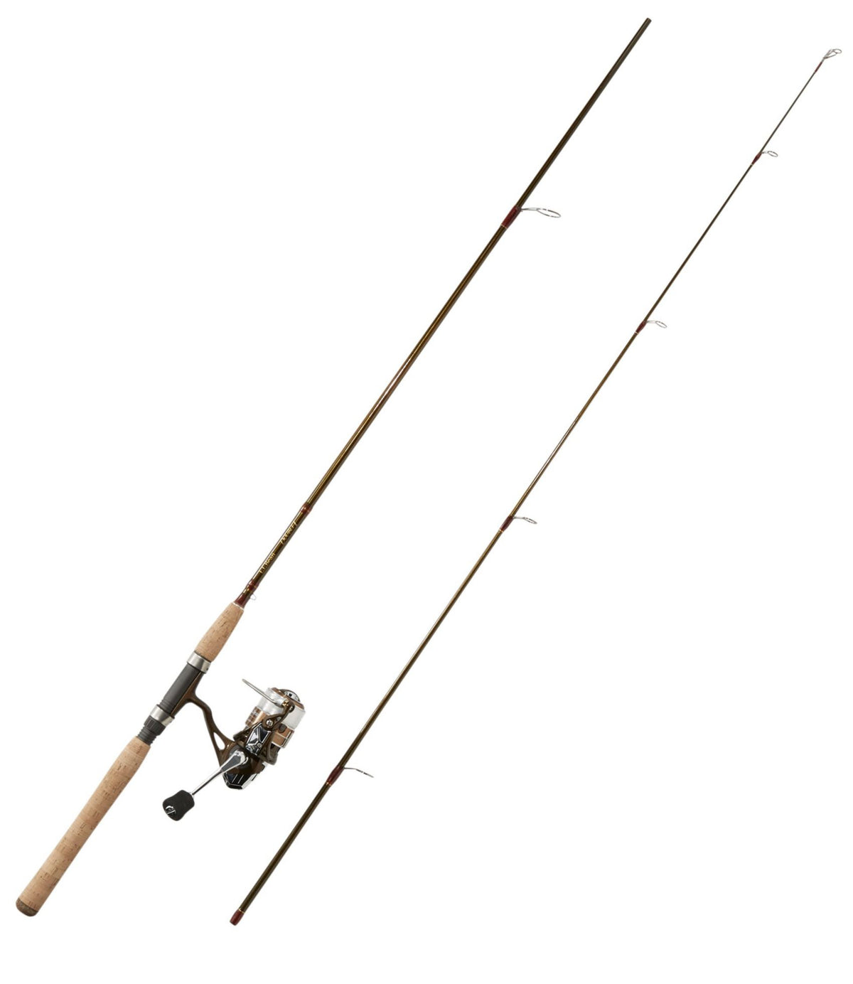 L.L.Bean Double L Spin Rod and Reel Outfit Moss