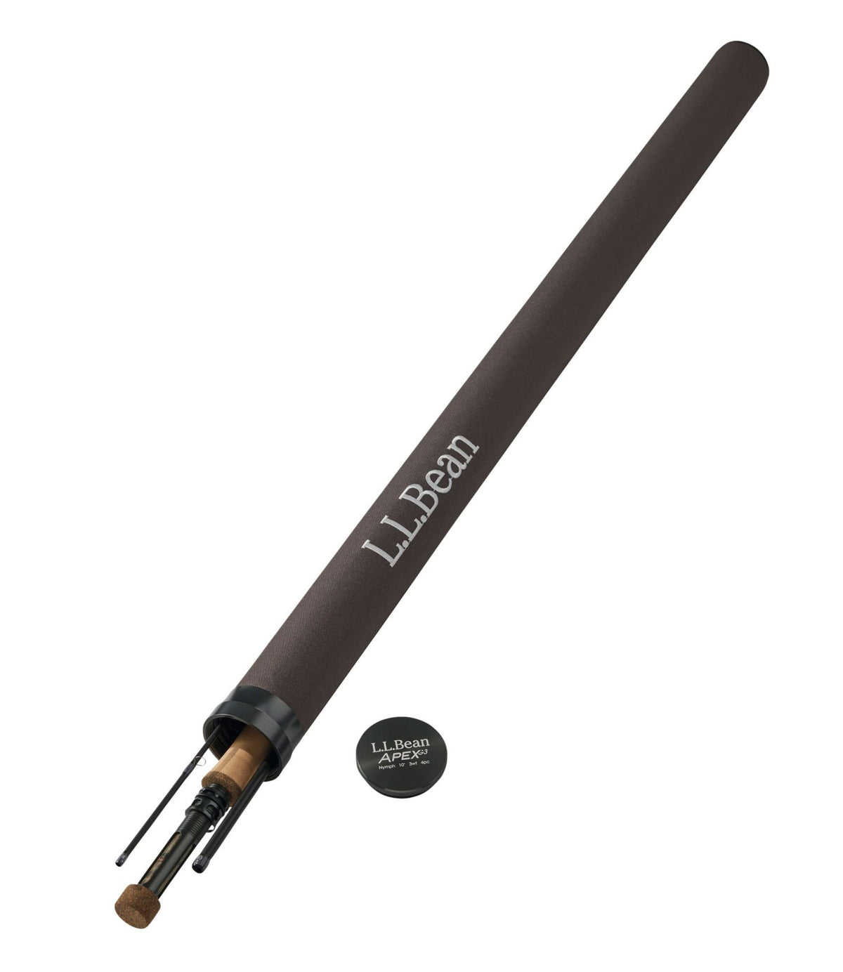 L.L.Bean L.L.Bean Apex G3 Fly Nymphing Rod Outfit, 10' 3-Weight Gray