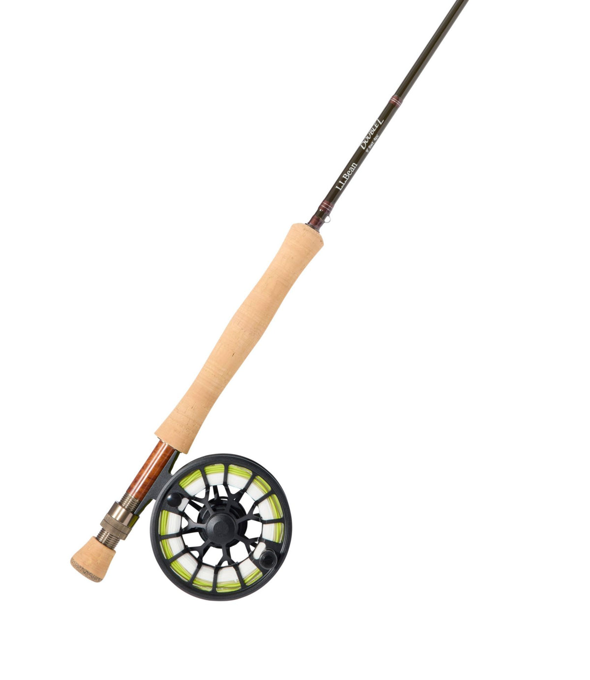L.L.Bean Double L Fly Rod Outfits, 7-8 wt. Brown