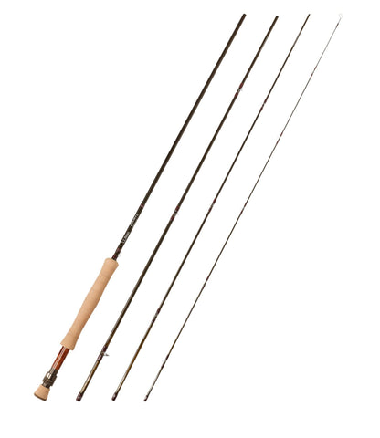 L.L.Bean Double L Euro Fly Rod, 10'6" 3-wt. Brown