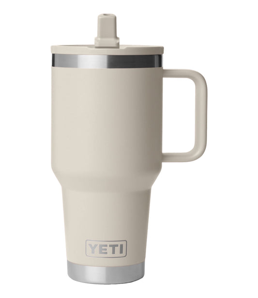 L.L.Bean Yeti Rambler Travel Straw Mug, 30 oz. Cape Taupe