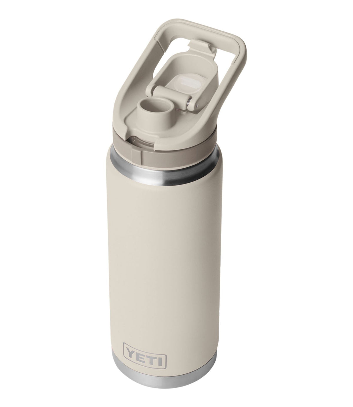 L.L.Bean Yeti Rambler Water Bottle with Flip Chug Cap, 26 oz. Cape Taupe