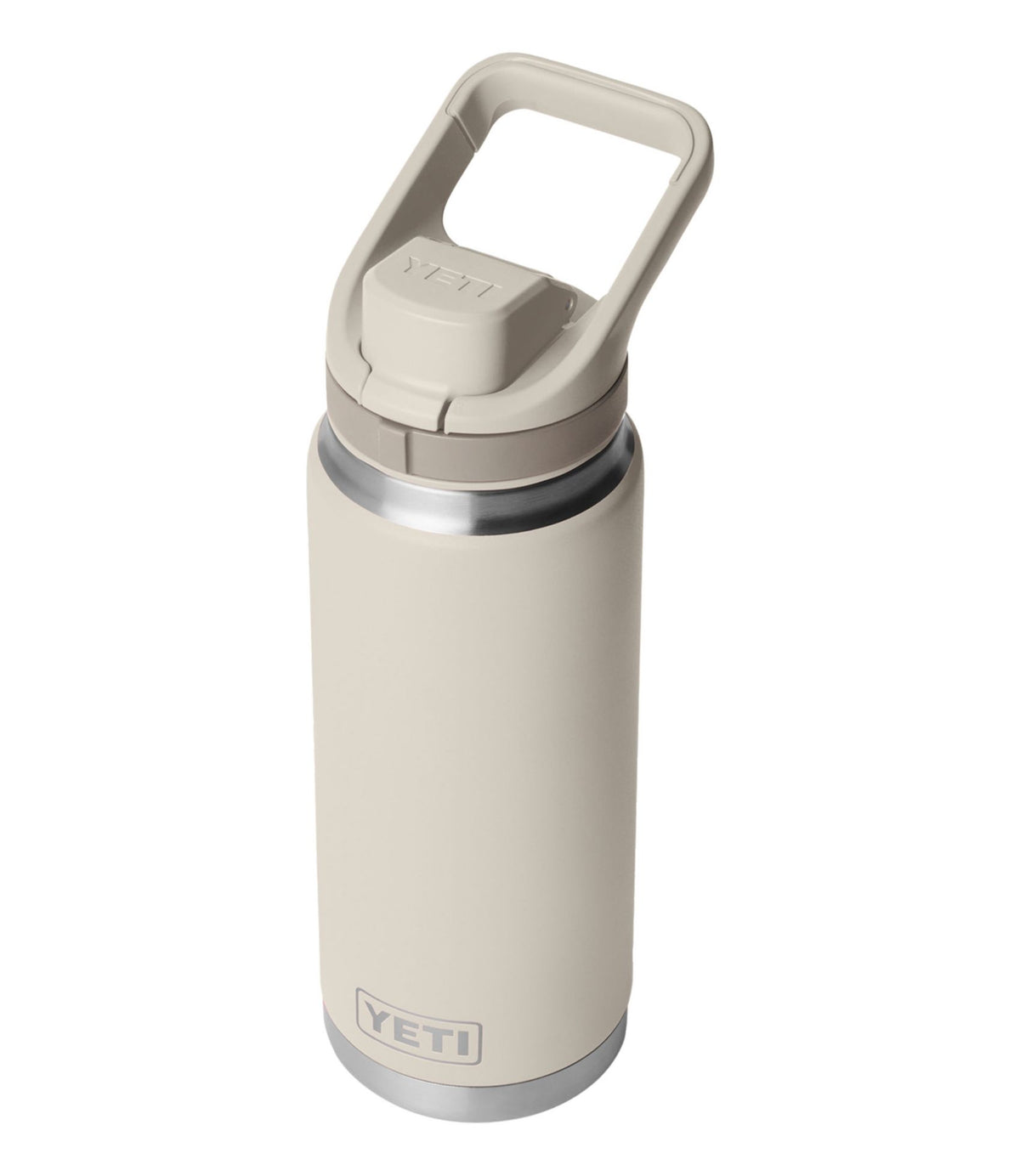 L.L.Bean Yeti Rambler Water Bottle with Flip Chug Cap, 26 oz. Cape Taupe