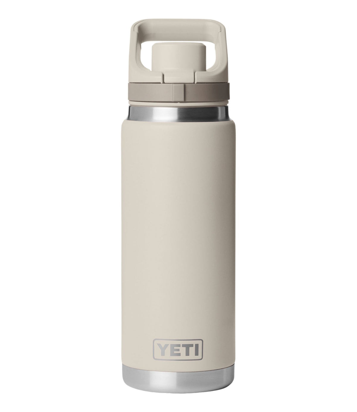 L.L.Bean Yeti Rambler Water Bottle with Flip Chug Cap, 26 oz. Cape Taupe
