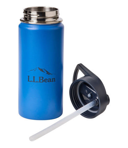L.L.Bean Bean Canteen Insulated Straw Water Bottle, 16 oz. Lilac