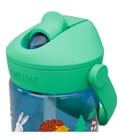 L.L.Bean Kids' Camelbak Thrive Flip Straw Water Bottle, 14 oz. Friendly Forest