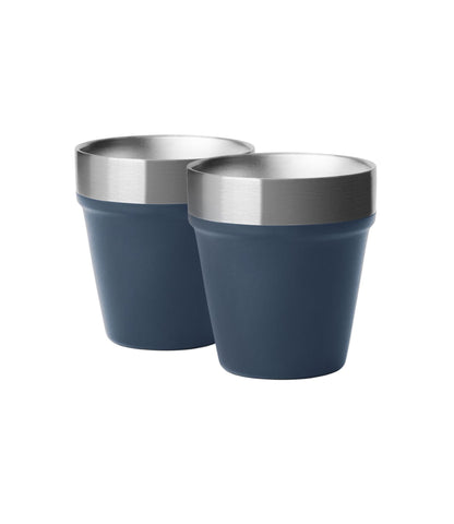 L.L.Bean Yeti Shot Glasses with Carrying Case Navy