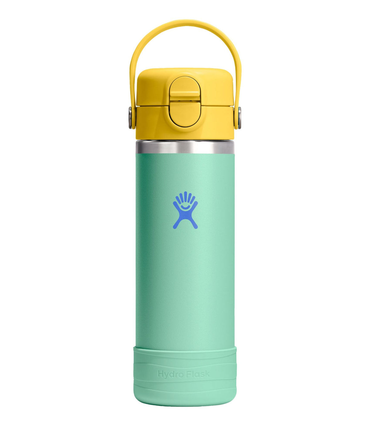 L.L.Bean Kids' Hydro Flask Wide Mouth Bottle, 18 oz. Blossom Pink