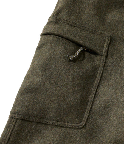 L.L.Bean Men's Maine Guide Lightweight Lined Wool Pants Kelp Green