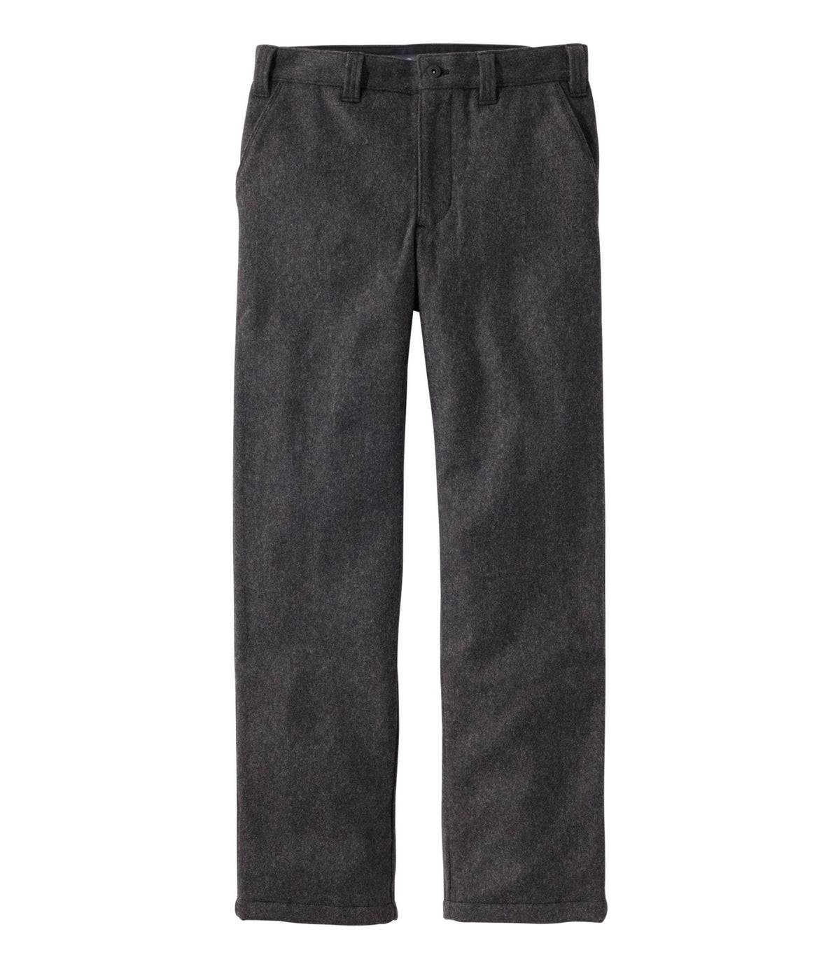 L.L.Bean Men's Maine Guide II PrimaLoft® Lined Wool Pants, Camo Alloy Gray