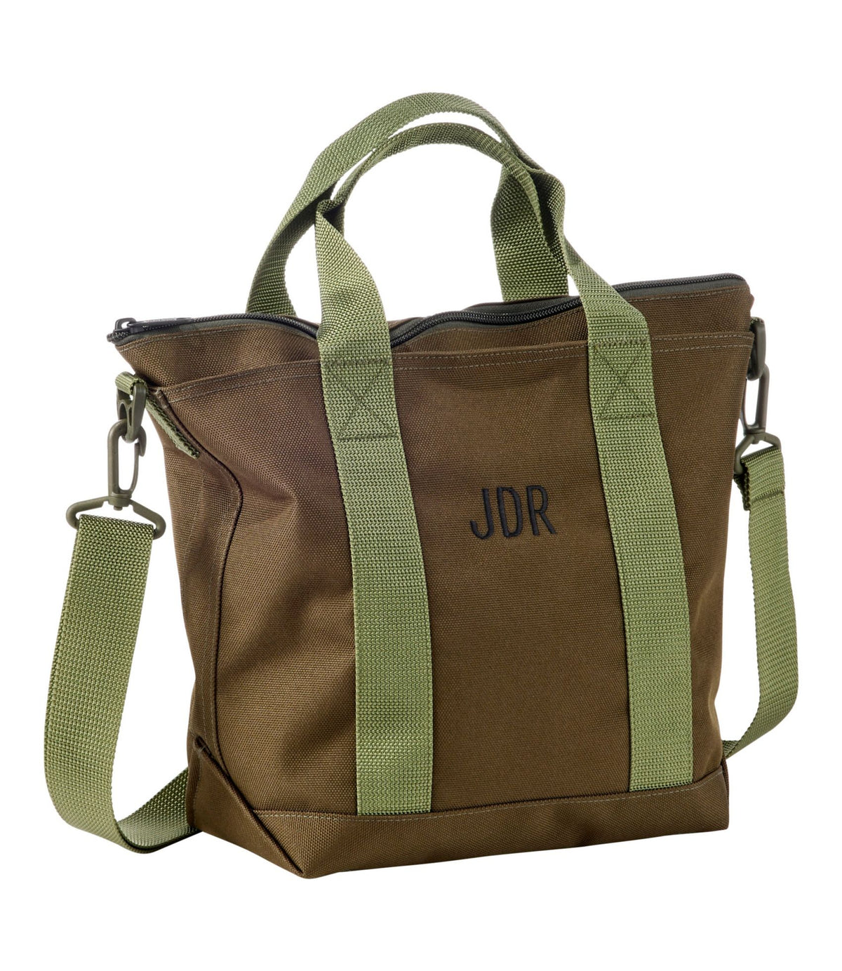 L.L.Bean Zip Hunter's Tote Bag With Strap Classic Navy