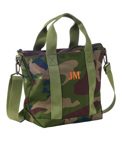 L.L.Bean Zip Hunter's Tote Bag With Strap, Camo Camouflage