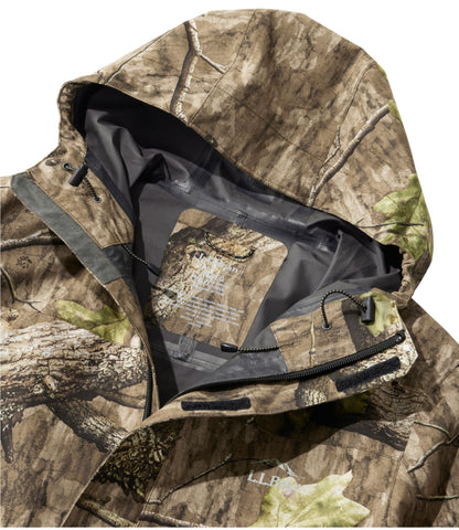 L.L.Bean Men's Northwoods II Rain Jacket, Camo Mossy Oak Country Roots