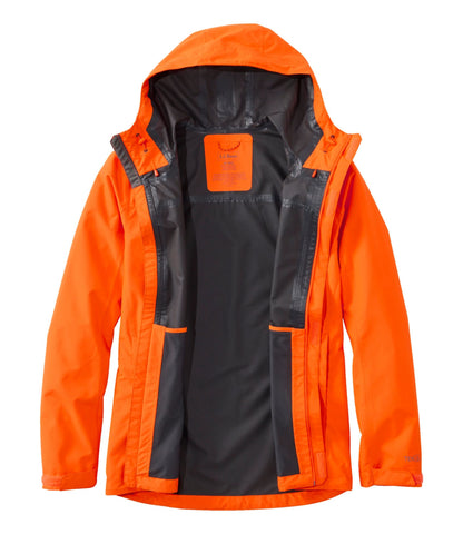 L.L.Bean Men's Northwoods II Rain Jacket Hunter Orange