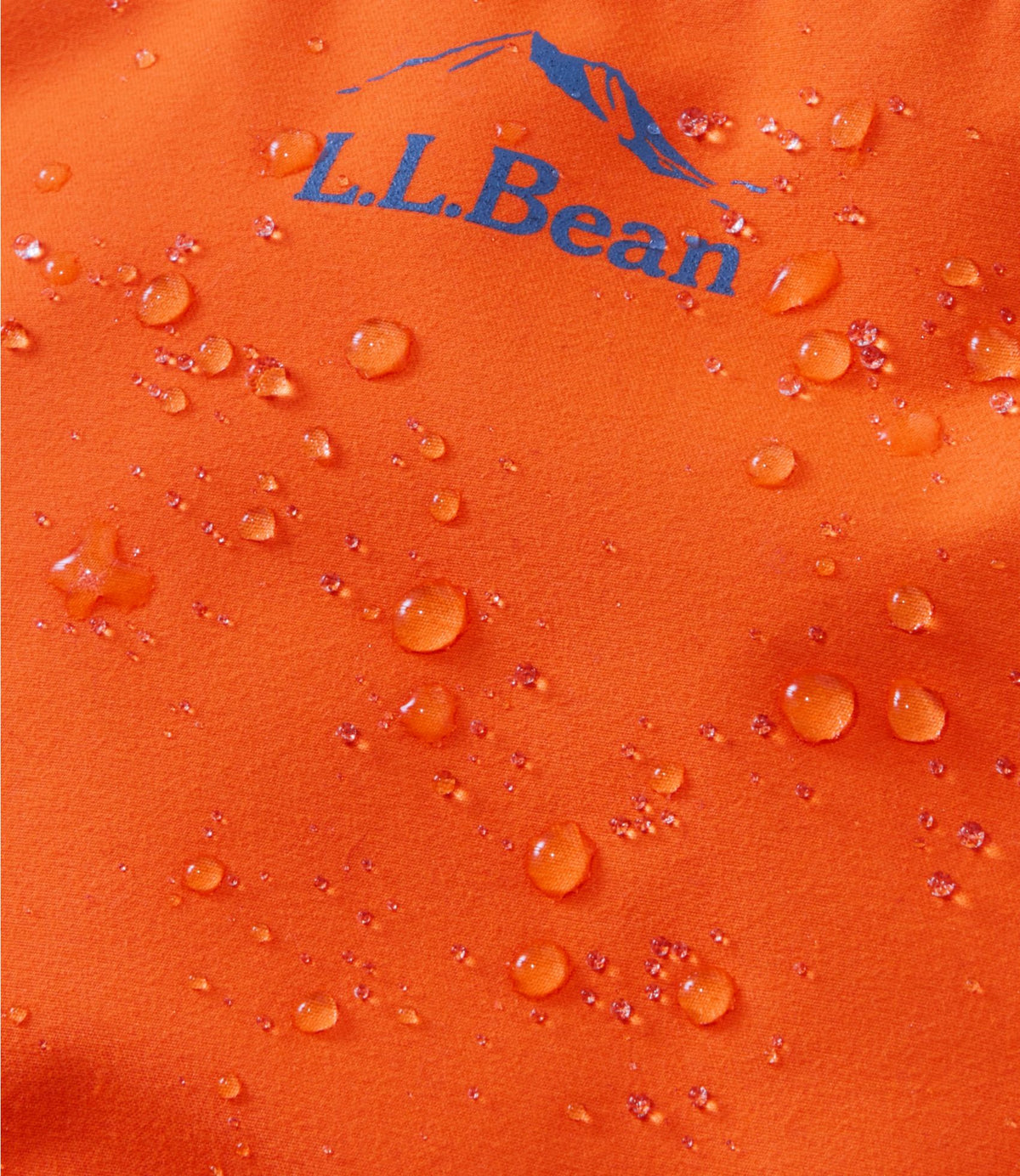 L.L.Bean Men's Northwoods II Rain Jacket Hunter Orange