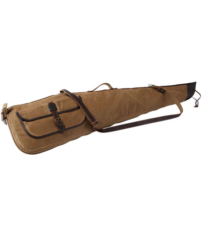 L.L.Bean Double L Waxed-Cotton Shotgun Case Maple Brown
