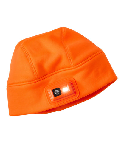 L.L.Bean Kids' Pathfinder II Rechargeable Beanie Blaze Orange