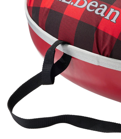 L.L.Bean Sonic Snow Tube Blue Pine Hidden Bears
