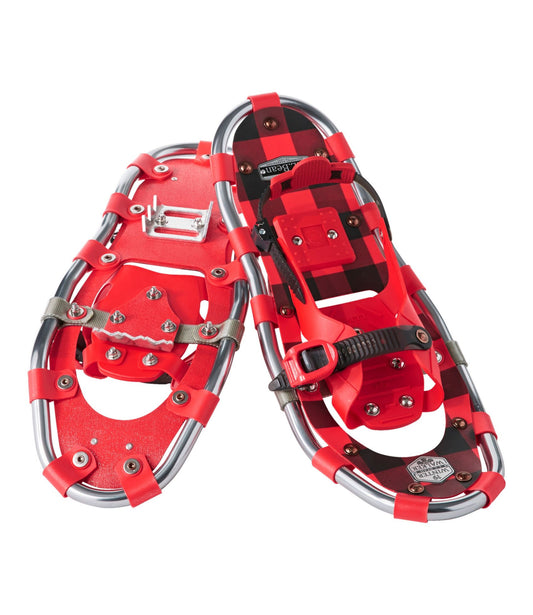 L.L.Bean Kids' Winter Walker Snowshoe Package Blue Pine Hidden Bears
