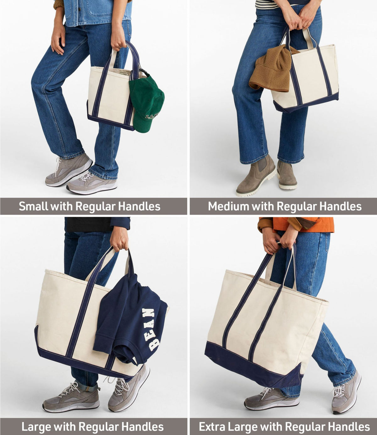 L.L.Bean Boat and Tote®, Zip-Top Blue