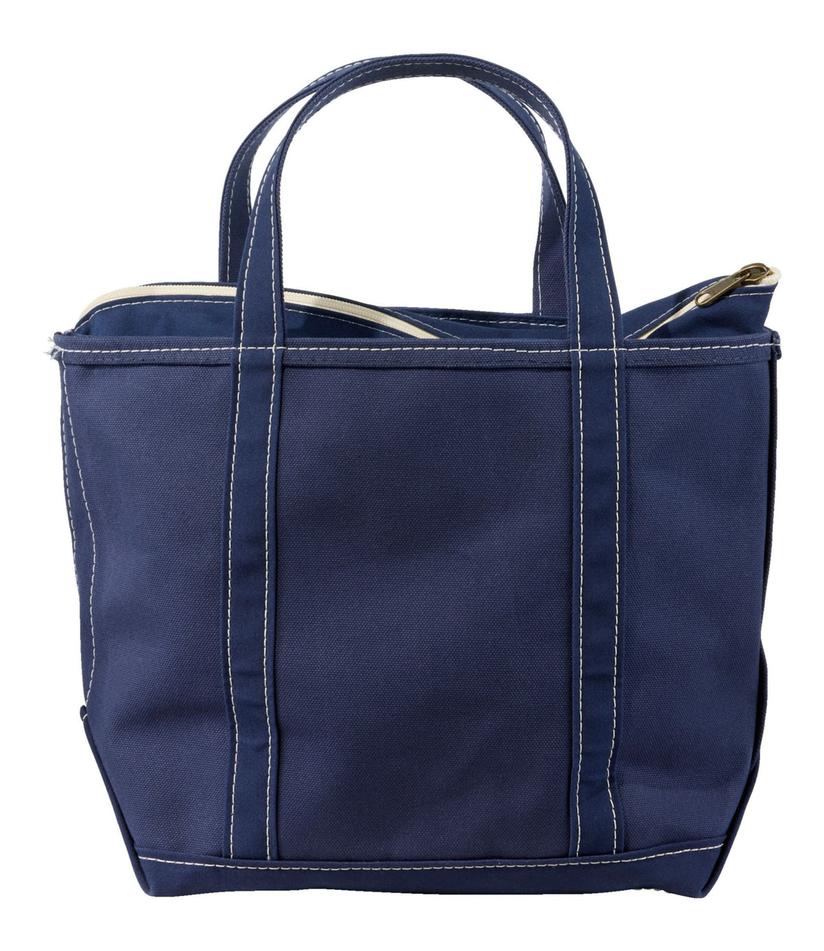 L.L.Bean Boat and Tote®, Zip-Top with Pocket Blue/Blue