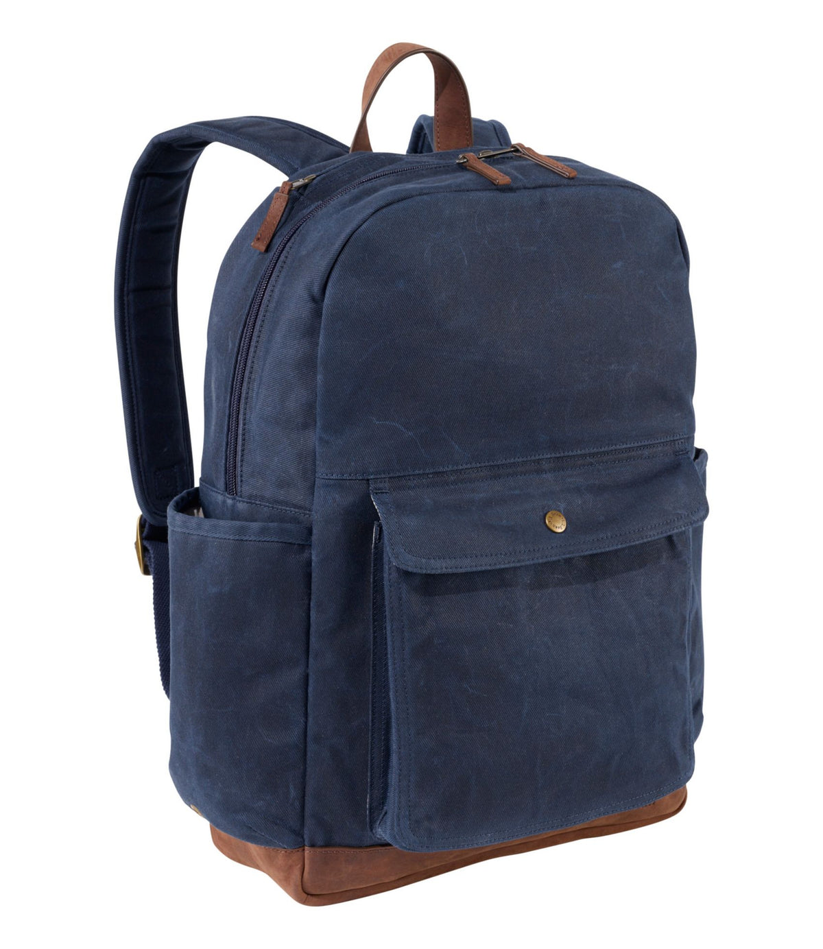L.L.Bean Waxed Canvas Backpack Classic Navy