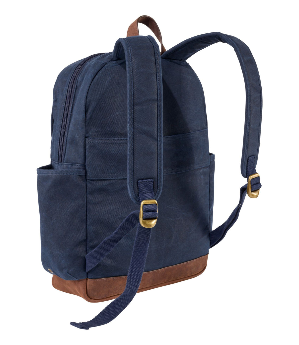 L.L.Bean Waxed Canvas Backpack Classic Navy
