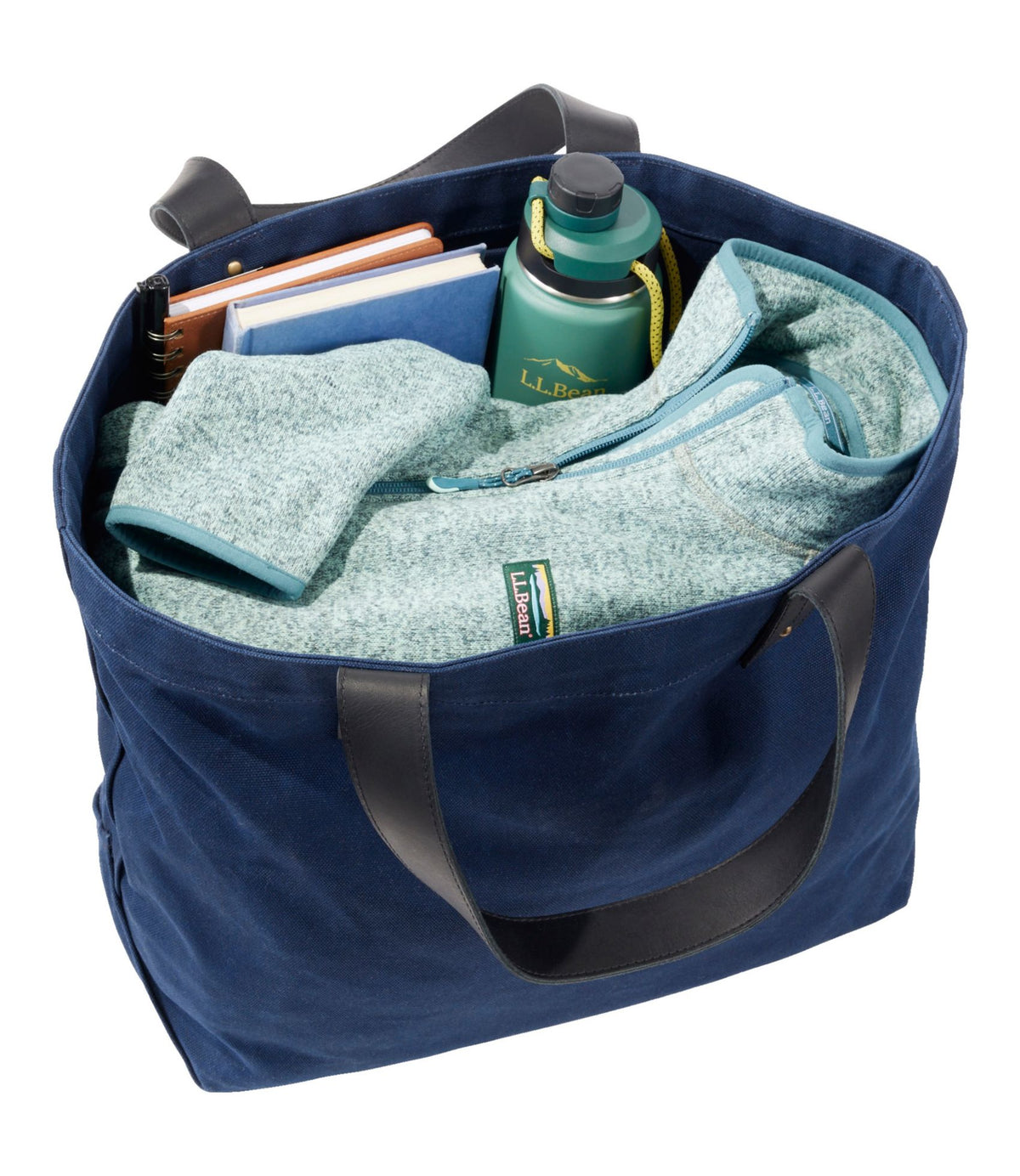 L.L.Bean Rugged Canvas Tote Dark Cinder