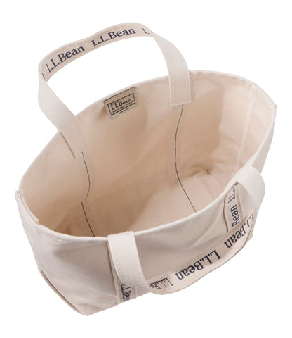 L.L.Bean Boat and Tote®, L.L.Bean Logo Natural/Natural w/ Classic Navy Logo