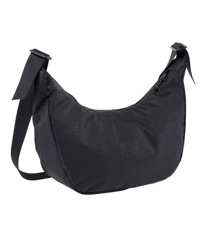 L.L.Bean Flowfold Cutler Crossbody Bag Coal Ecogrid