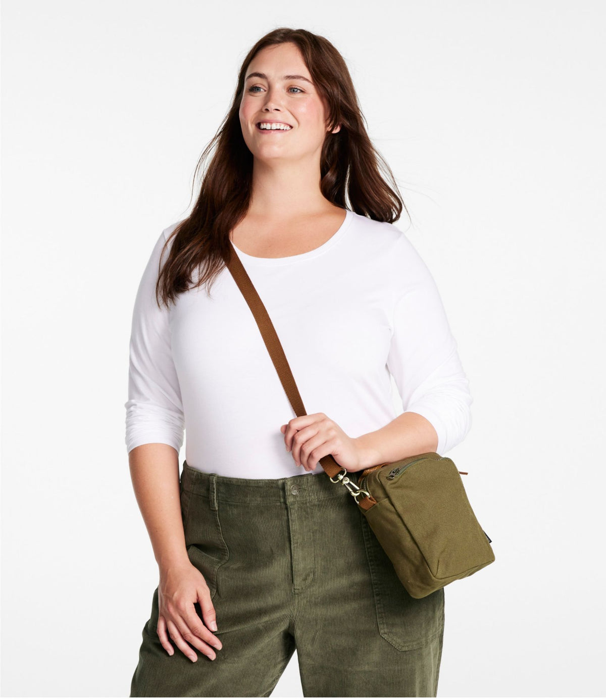 L.L.Bean Essential Crossbody Bag Black
